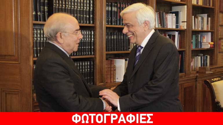 Συνάντηση Παυλόπουλου – Ομήρου στο Προεδρικό Μέγαρο